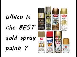12 Best Gold Spray Paints Reviewed And