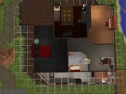 Sims Gothic House With Secret Basement