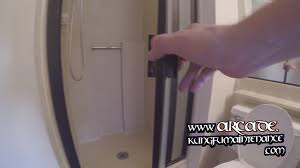 shower door latch quick fix diy repair