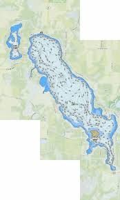 Gull Lake Fishing Map Us_mi_39_13 Nautical Charts App