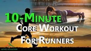 10 minute core workout for runners