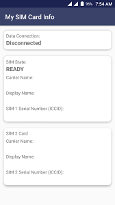 Allow your computer to detect the device. My Sim Card Info For Android Apk Download