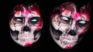 evil skull heart makeup tutorial you