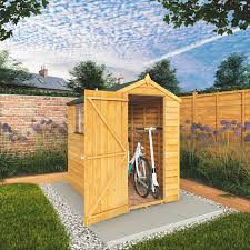Mercia Overlap Apex Shed 6 X 4
