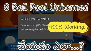 Your account was banned because it was associated with actions in breach of miniclip's terms and conditions. How To Unbanned 8 Ball Pool Game 8 Ball Poll Unbanned By Raj