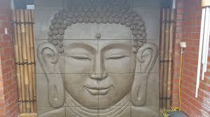 Large Buddha Wall Panel Ears