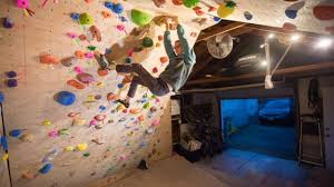 plot holds on a home climbing wall