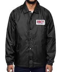 Obey Coach Jacket Size Chart Best Picture Of Chart