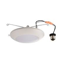 Utilitech Pro 65 Watt Equivalent Led Recessed Retrofit Downlight Fits Housing Diameter 5 In Or 6 In White Trim Home Improvement Electrical Supplies Electrical Fixtures Accessories Light Bulbs