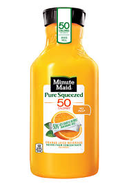 minute maid light orange juice