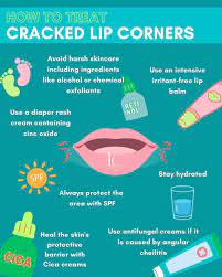 heal ed lip corners