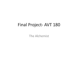 final project the alchemist powerpoint 