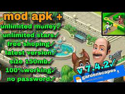 gardenscapes mod apk unlimited star and