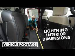 Ford F 150 Lightning Interior Space