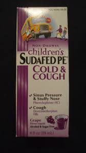 sudafed pe cold cough liquid