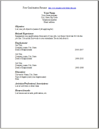 Free Blank Resume Examples Samples Free Forms To Edit With Word