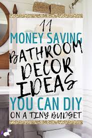 small bathroom decor ideas you can diy