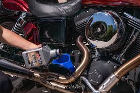 how to change motorcycle oil in 9