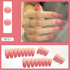 24pcs glossy false nails grant