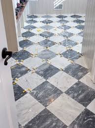 Install The Perfect Checkerboard Floor