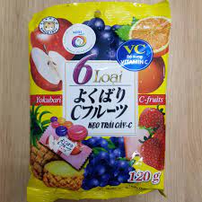 Kẹo trái cây 6 loại EIKODO 120g - Kẹo