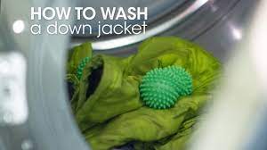 how to wash a down jacket you