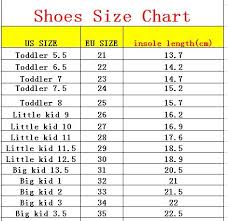 Us Big Kid Size Chart Kids