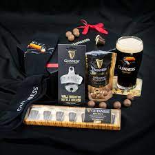 guinness gift set with chocolates