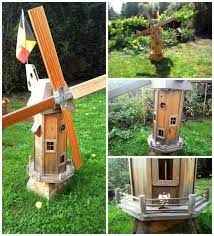 Garden Windmill From Wooden Pallets