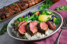 asian marinated grilled teres major