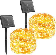 brightown outdoor solar string lights
