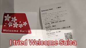 i use welcome suica from narita airport
