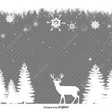 white christmas frame png picture