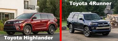 #2 in hybrid and electric suvs. Toyota Highlander Vs Toyota 4runner What S The Difference Lexington Toyota