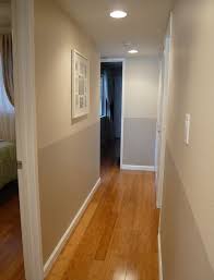 Two Tone Hallway Hallway Paint Two