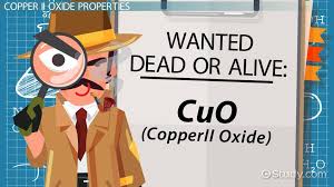 copper ii oxide formula properties