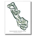 Youghiogheny Country Club, Pennsylvania - Printed Golf Courses ...