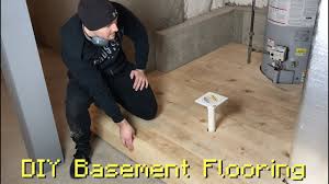 diy basement wood flooring you