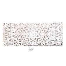 Fl Carved Wooden Wall Art Panel