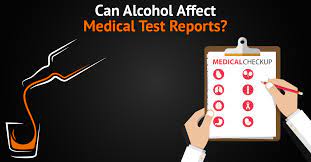 avoid blood test after drinking alcohol