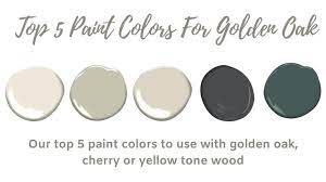 Paint Colors To Use With Golden Oak