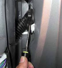 how to wire through a door molex