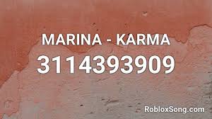 Type in the roblox music code or roblox song id of the song you had previously got using one of the three methods karma by alma night core. Marina Karma Roblox Id Roblox Music Codes