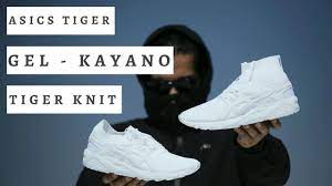 The asics gel kayano 24 is the perfect companion for those who put a lot of miles in their shoes. Asics Tiger Gel Kayano Trainer Knit Unboxing And On Feet Review Tiger Knit Youtube