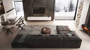 Modular Sofa And Modern Dining Table