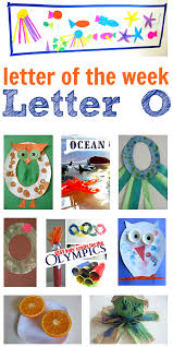 Letter Of The Week O Theme