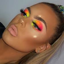 neon makeup dare to wear the hottest