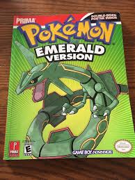 Please provide me with your latest book news, views and details of waterstones' special offers. Pokemon Emerald Prima Official Strategy Guide For Game Boy Advance Pokemon Emerald Pokemon Game Guide