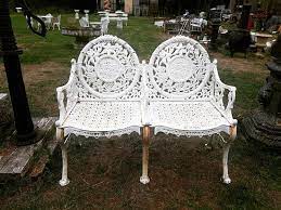 Two Seater Cast Iron Garden Bench