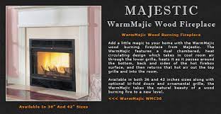 Majestic Warmmajic Wood Fireplace Adams